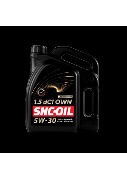 Snc-Oıl 5W-30 Motor Yağı Dpf Partiküllü 5 Litre fiyatları
