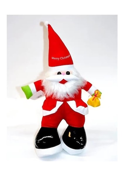 Peluş Noel Baba 70 cm Yılbaşı Oyuncak Dekor