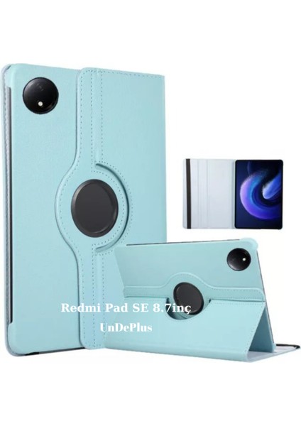 Xiaomi Redmi Pad Se 8.7inç Kılıf 360 Dönebilen Standlı Case (Redmipad Se 11INÇDEĞILDIR)