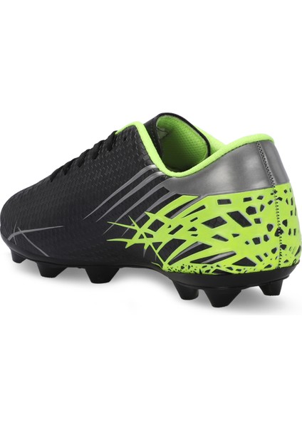 CARLO I Unisex Çocuk Halısaha Futbol Kramponu Siyah / Yeşil
