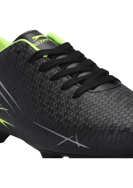 CARLO I Unisex Çocuk Halısaha Futbol Kramponu Siyah / Yeşil