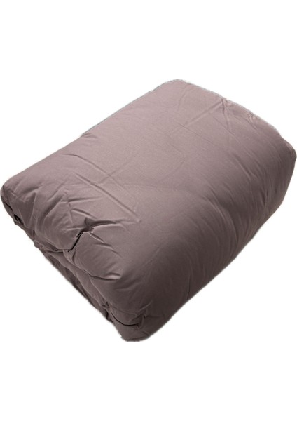Pamuk Ranforce Tek Kişilik Yorgan Çift Taraflı Kahve-Pembe Düz Desen modelleri