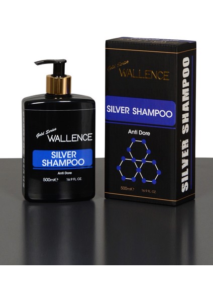Silver Şampuan ,argan&biotin Fönsuyu, Kolajen Özlü Saç Serumu Ekonomik Set