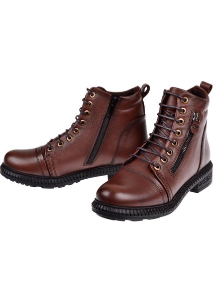 Castle Black Hakiki Deri Bilek Boyu Kadın Bot SK-20911 TABA fırsatları