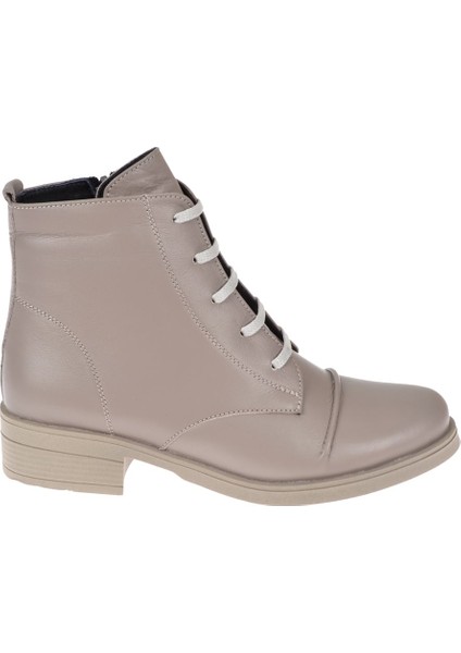 Deri Kadın Bot RD-1409 Vizon