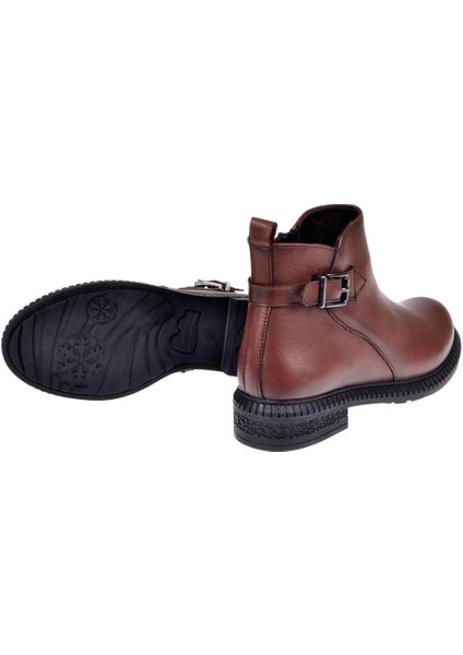 Castle Black Hakiki Deri Bilek Boyu Kadın Bot SK-20913 TABA indirimleri