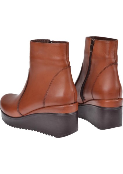 Hakiki Deri Dolgu Taban Kadın Bot AYK-300 TABA indirimleri