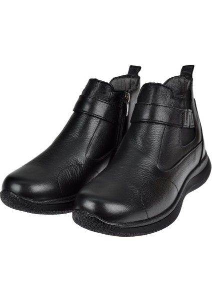 Hakiki Deri Comfort Kadın Bot For-Emma Siyah indirimleri