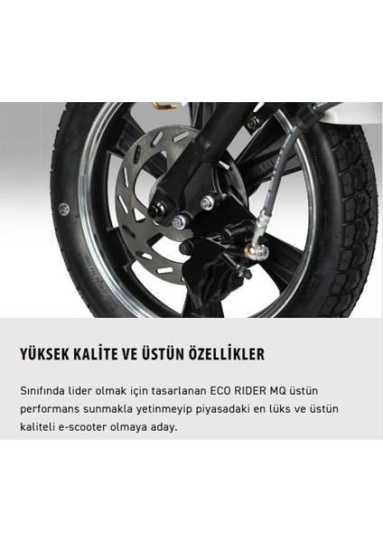 Ecorıder Mq Pro Elektrikli Moped Gri fırsatları