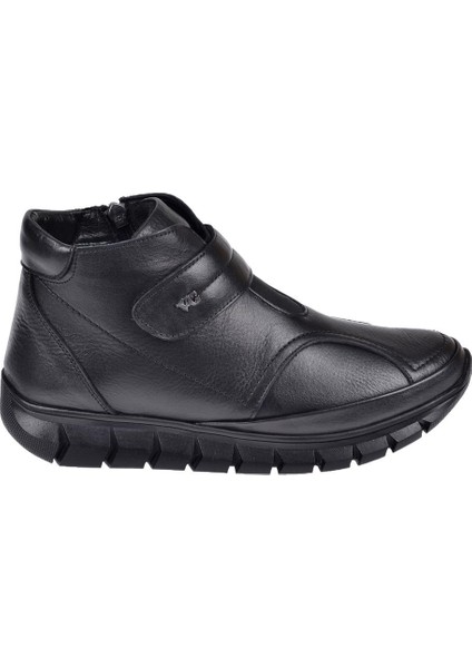 Hakiki Deri Comfort Kadın Bot VOY-9411 Siyah fiyatları