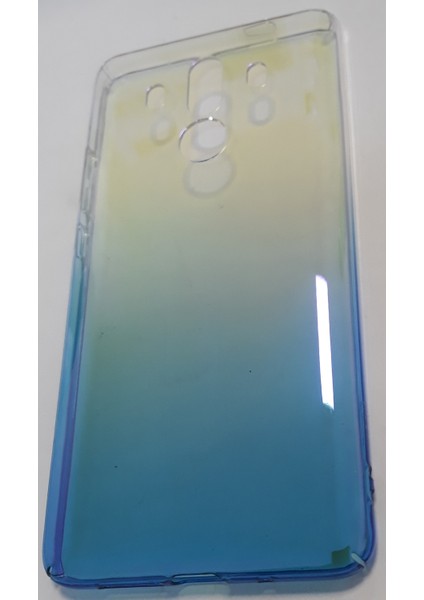 Huaweı Mate 10 Pro Renk Geçişli Lüx Sert Cam Kılıf