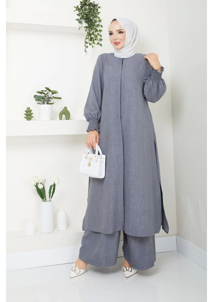 Kadın Uzun Ikili Tesettür Tunik Takım fiyatları