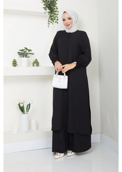 Kadın Uzun Ikili Tesettür Tunik Takım fiyatları