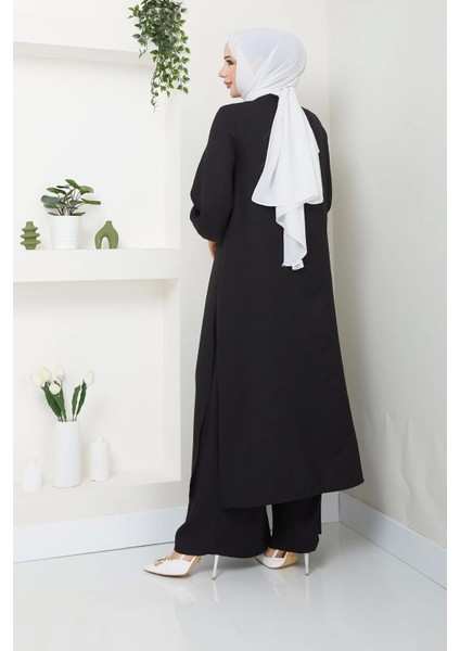 Kadın Uzun Ikili Tesettür Tunik Takım indirimleri