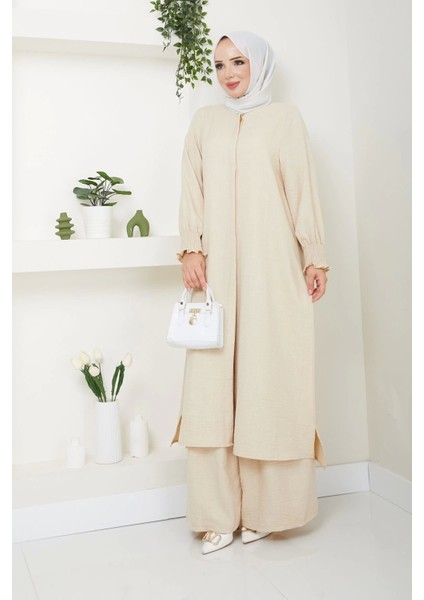 Kadın Uzun Ikili Tesettür Tunik Takım fiyatları