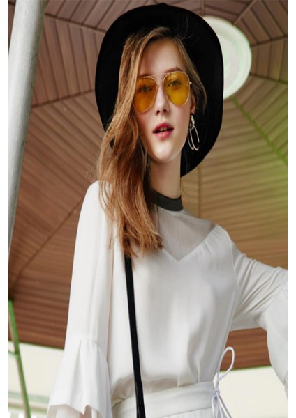 Rayban Model Metal Çerçeveli Unisex Güneş Gözlüğü ve Fermuralı Gözlük Kutusu Hediyeli fırsatları