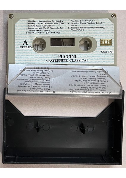 Puccini - Masterpiece Classical Kaset