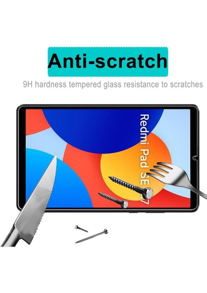 Xiaomi Redmi Pad Se 8.7inç Tablet Nano Ekran Koruyucu modelleri