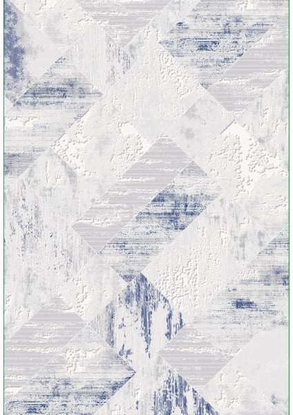 Zen Koleksiyonu Dokuma Halı 1033 Mavi