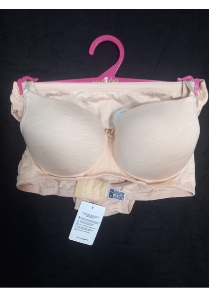 Dolgulu Sütyen Takımı Krem fiyatları