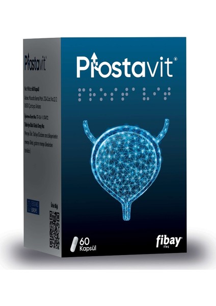 Prostavit 60 Kapsül (Saw Palmetto, Pygeum Africana, Çakşır Otu, Isırgan Otu, Likopen Içeren Gıda Takviyesi)