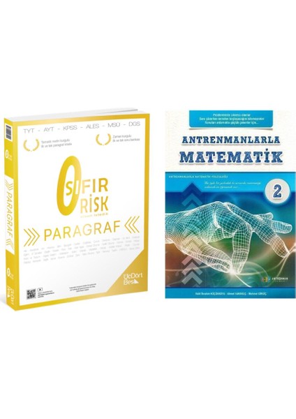 Paragraf Sıfır Risk ve Antrenmanlarla Matematik 2