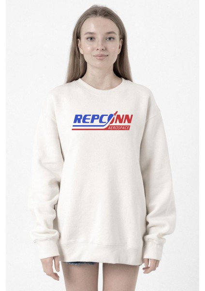 Fallout Repconn Aerospace Beyaz Kadın 2ip Sweatshirt