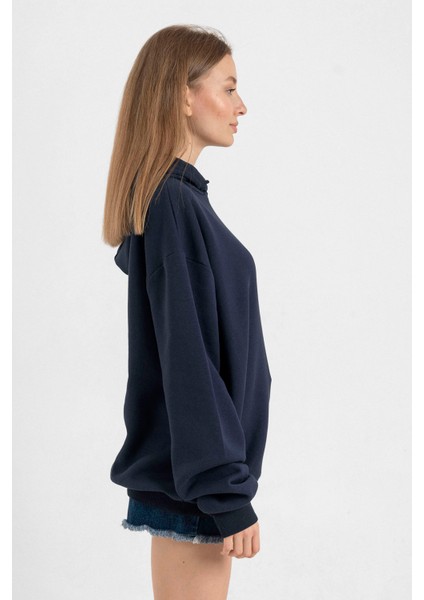 Broadway Christmas Lacivert Kadın 3ip Kapşonlu fiyatları