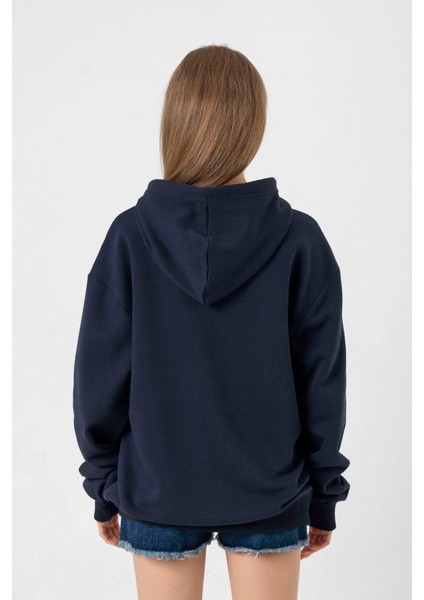 Broadway Christmas Lacivert Kadın 3ip Kapşonlu fırsatları