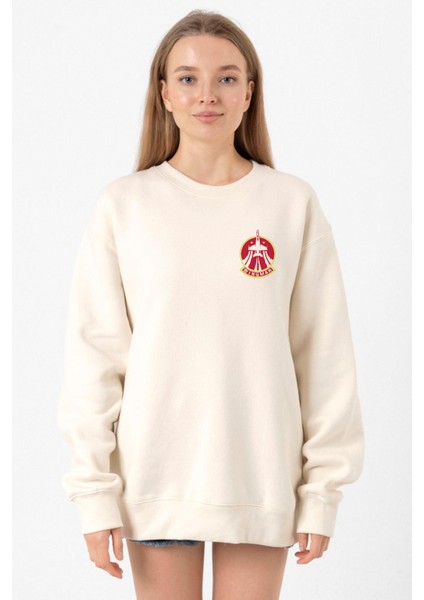 Top Gun Wingman Ekru Kadın 2ip Sweatshirt