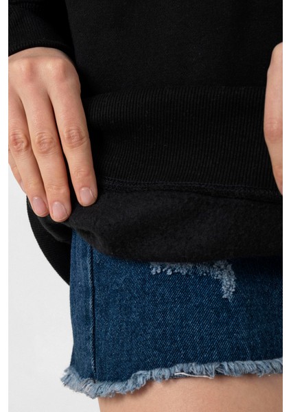 3 Body Problem Magnus Institute Siyah Kadın 2ip Sweatshirt