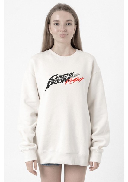 Stray Kids Chk Chk Boom Beyaz Kadın 2ip Sweatshirt