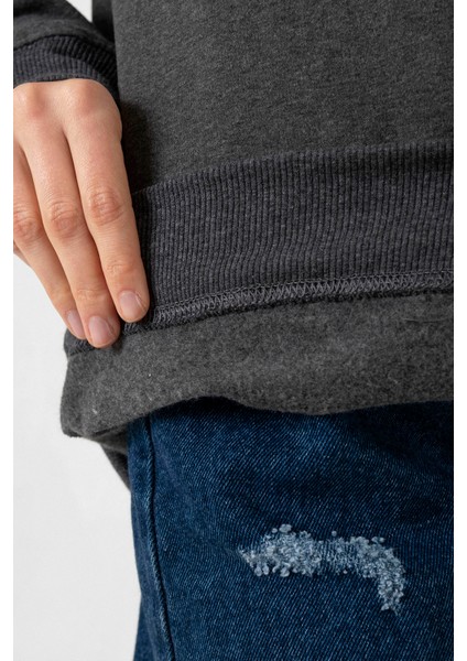 Gen V Godolkin University Letter Füme Kadın 2ip Sweatshirt fiyatları