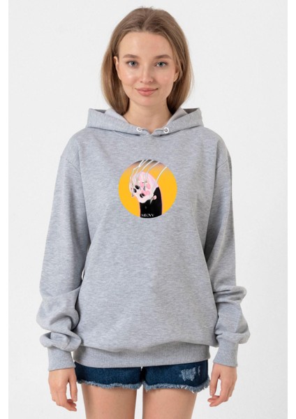 Meovv Meow Grimelanj Kadın 3ip Kapşonlu Sweatshirt