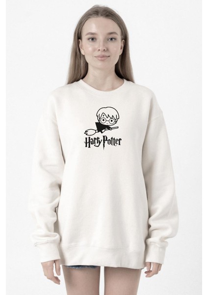 Hp Fly Beyaz Kadın 2ip Sweatshirt