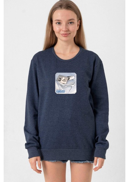 Babymonster Forever Indigo Kadın 2ip Sweatshirt