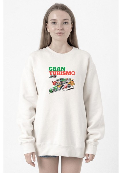 Gran Turismo Jaccs Accord Beyaz Kadın 2ip Sweatshirt