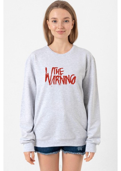 The Warning Logo Grimelanj Kadın 2ip Sweatshirt