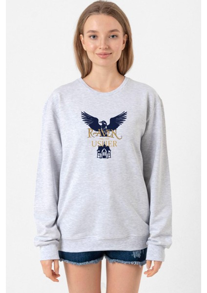 The Fall Of The House Of Usher Raven Grimelanj Kadın 2ip Sweatshirt