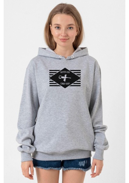 Cowboy Bebop Hammer Head Grimelanj Kadın 3ip Kapşonlu Sweatshirt