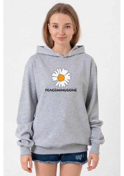 G-Dragon Peaceminusone Grimelanj Kadın 3ip Kapşonlu Sweatshirt