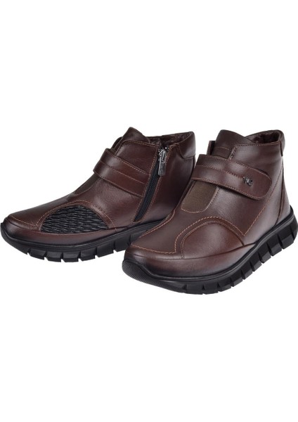 Hakiki Deri Comfort Kadın Bot VOY-9411 Kahve fırsatları