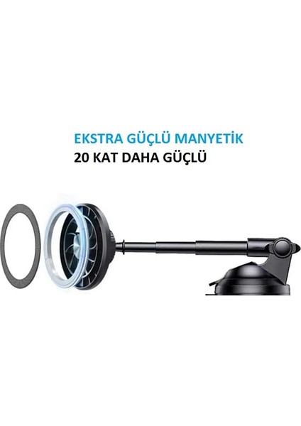 H-CT138 Ekstra Güçlü Manyetik Araç Içi Telefon Tutucu fırsatları
