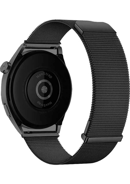 Huawei Watch Gt6 41mm Gt4 41mm Gt5 41mm ile Uyumlu Kordon (18mm) Çift Mıknatıslı Metal Hasır Çelik Kayış modelleri