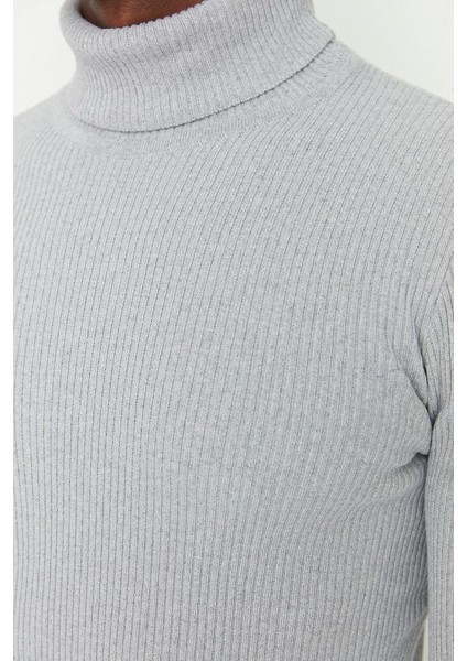 Erkek Slim Fit Dar Kesim Yumuşak Dokulu Tüylenmeyen Tam Balıkçı Yaka Triko Kazak fiyatları