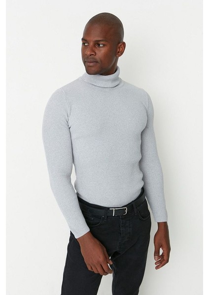 Erkek Slim Fit Dar Kesim Yumuşak Dokulu Tüylenmeyen Tam Balıkçı Yaka Triko Kazak modelleri