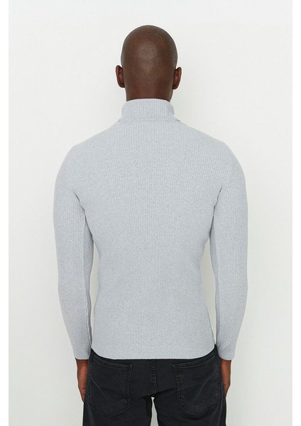 Erkek Slim Fit Dar Kesim Yumuşak Dokulu Tüylenmeyen Tam Balıkçı Yaka Triko Kazak indirimleri