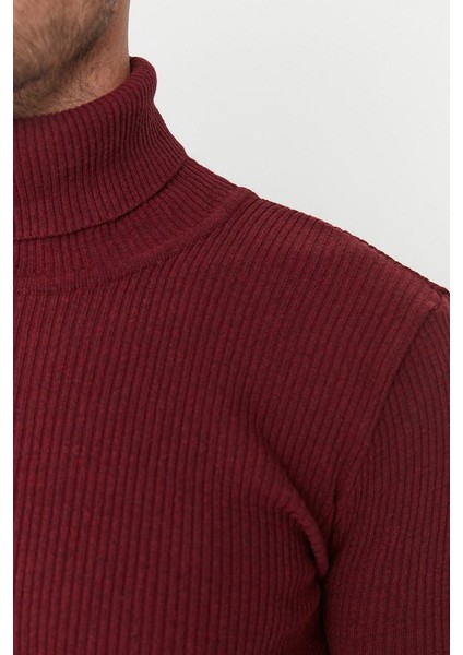 Erkek Slim Fit Dar Kesim Yumuşak Dokulu Tüylenmeyen Tam Balıkçı Yaka Triko Kazak fiyatları