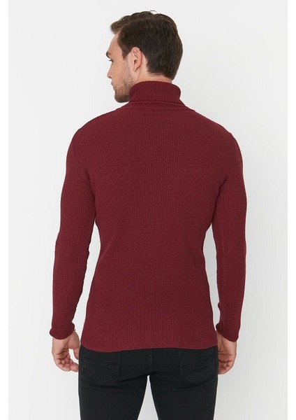 Erkek Slim Fit Dar Kesim Yumuşak Dokulu Tüylenmeyen Tam Balıkçı Yaka Triko Kazak fırsatları