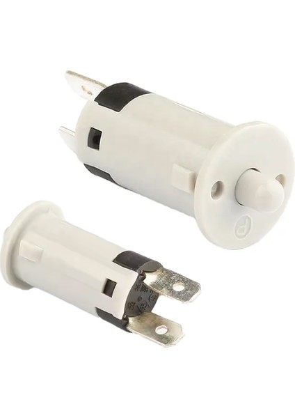 IC-187A Kapak Switch Ø12MM (Nc) Normalde Kapalı Kontak PBS-25B Beyaz (4825)